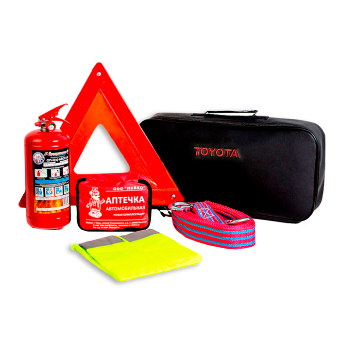 Автонабор Автомобильный набор с вышивкой Toyota text